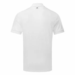 Jlindeberg J.Lindeberg Tour Tech Golf Polo Shirt 7 Jlindeberg J.Lindeberg Tour Tech Golf Polo Shirt -Golf Shirts Sales J.Lindeberg SS22 Tour Tech Reg Fit Golf Polo GMJT06337 0000 Code SHLIN065 M White Black Back