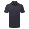 Jlindeberg J.Lindeberg Tour Tech Golf Polo Shirt 2 Jlindeberg J.Lindeberg Tour Tech Golf Polo Shirt -Golf Shirts Sales J.Lindeberg SS22 Tour Tech Reg Fit Golf Polo GMJT06337 6855 Code SHLIN064 M JL Navy White Front