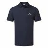 Jlindeberg J.Lindeberg Bridge Golf Polo Shirt 1 Jlindeberg J.Lindeberg Bridge Golf Polo Shirt -Golf Shirts Sales J.Lindeberg SS23 Bridge Regular Fit Polo GMJT07619 6855 SHLIN185 JL NavyWhite Front