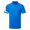Jlindeberg J.Lindeberg Heath Golf Polo Shirt 2 Jlindeberg J.Lindeberg Heath Golf Polo Shirt -Golf Shirts Sales J.Lindeberg SS23 Heath Regular Fit Polo GMJT07621 0357 SHLIN175 Lapis BlueWhite Front