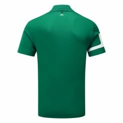 Jlindeberg J.Lindeberg Heath Golf Polo Shirt 7 Jlindeberg J.Lindeberg Heath Golf Polo Shirt -Golf Shirts Sales J.Lindeberg SS23 Heath Regular Fit Polo GMJT07621 M374 SHLIN177 Rain ForestWhite Back
