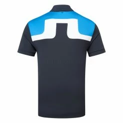 Jlindeberg J.Lindeberg Jeff Golf Polo Shirt 7 Jlindeberg J.Lindeberg Jeff Golf Polo Shirt -Golf Shirts Sales J.Lindeberg SS23 Jeff Regular Fit Polo GMJT07620 6855 SHLIN180 JL Navy Back