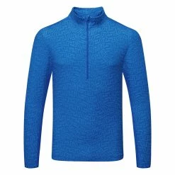 Jlindeberg J.Lindeberg Luke Print 1/2 Zip Golf Sweater
