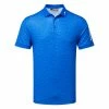 Jlindeberg J.Lindeberg Tour Tech Print Golf Polo Shirt -Golf Shirts Sales J.Lindeberg SS23 Tour Tech Reg Fit Print Polo GMJT07644 0477 SHLIN169 Front