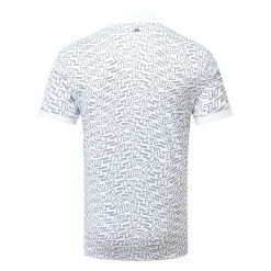 Jlindeberg J.Lindeberg Tour Tech Print Golf Polo Shirt -Golf Shirts Sales J.Lindeberg SS23 Tour Tech Reg Fit Print Polo GMJT07644 A035 SHLIN171 Back