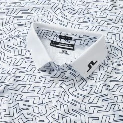 Golf Shirts Sales -Golf Shirts Sales J.Lindeberg SS23 Tour Tech Reg Fit Print Polo GMJT07644 A035 SHLIN171 Detail