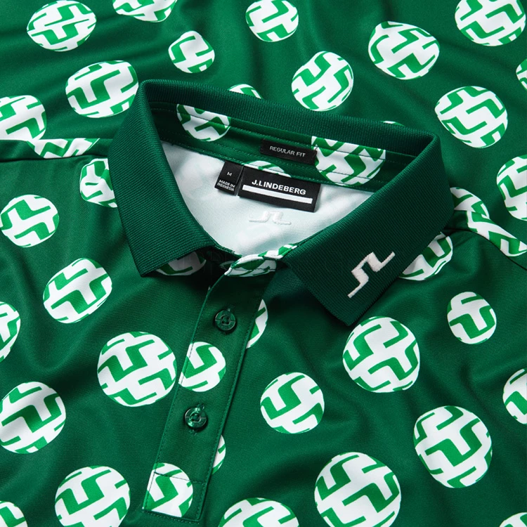 Jlindeberg J.Lindeberg Tour Tech Print Golf Polo Shirt 4 Jlindeberg J.Lindeberg Tour Tech Print Golf Polo Shirt - Image 2