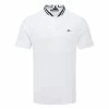 Jlindeberg J.Lindeberg Tyson Golf Polo Shirt 1 Jlindeberg J.Lindeberg Tyson Golf Polo Shirt -Golf Shirts Sales J.Lindeberg SS23 Tyson Regular Fit Polo GMJT07647 0000 SHLIN190 WhiteJL Navy Front