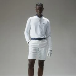Jlindeberg J.Lindeberg Tyson Long Sleeve Golf Polo Shirt 11 Jlindeberg J.Lindeberg Tyson Long Sleeve Golf Polo Shirt -Golf Shirts Sales J.Lindeberg Tyson LS Reg Fit Polo GMJT07801 0000 SHLIN154 WhiteNavy Peony Model 1
