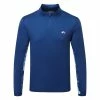 Jlindeberg J.Lindeberg Emanuel 1/4 Zip Golf Sweater 2 Jlindeberg J.Lindeberg Emanuel 1/4 Zip Golf Sweater -Golf Shirts Sales J.Lindeberg Emanuel 1 4 Zip Golf Sweater Navy Peony Hibiscus Blue White GMJS07416 0337 SWLIN087 Front