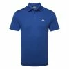 Jlindeberg J.Lindeberg Martin Golf Polo Shirt 1 Jlindeberg J.Lindeberg Martin Golf Polo Shirt -Golf Shirts Sales J.Lindeberg Martin Golf Polo Shirt Navy Peony Hibiscus Blue White GMJT07415 0337 SHLIN148 Front