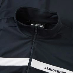 Jlindeberg J.Lindeberg Jarvis Full Zip Golf Jacket 7 Jlindeberg J.Lindeberg Jarvis Full Zip Golf Jacket -Golf Shirts Sales J.Lindeberg AW21 Jarvis Full Zip Sweater Jacket GMJS03873 Code SWLIN020 L Navy White detail
