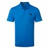 Jlindeberg J.Lindeberg Diamond Golf Polo Shirt 1 Jlindeberg J.Lindeberg Diamond Golf Polo Shirt -Golf Shirts Sales J.Lindeberg GMJT06475 O346 M Diamond Regular Fit Polo Nautical Blue Front