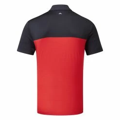Jlindeberg J.Lindeberg Owen Slim Golf Polo Shirt 7 Jlindeberg J.Lindeberg Owen Slim Golf Polo Shirt -Golf Shirts Sales J.Lindeberg GMJT06850 G131 M Owen Slim Fit Polo Barbados Cherry SHLIN140 Back