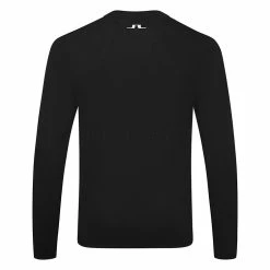 Jlindeberg J.Lindeberg Gus Golf Sweater 7 Jlindeberg J.Lindeberg Gus Golf Sweater -Golf Shirts Sales J.Lindeberg Gus Knitted Sweater AMKW07285 9999 M Black SWLIN096 Back
