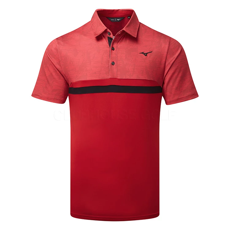 Mizuno Quick Dry Hazard ST Golf Polo Shirt 3 Mizuno Quick Dry Hazard ST Golf Polo Shirt
