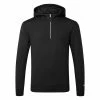 Nike Dry 1/2 Zip Golf Hoodie 1 Nike Dry 1/2 Zip Golf Hoodie -Golf Shirts Sales Nike Dry 1 2 Zip Golf Hoodie Black DN1906 010 SWNIK253 Front