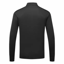 Nike Dry Victory Solid Long Sleeve Golf Polo Shirt 7 Nike Dry Victory Solid Long Sleeve Golf Polo Shirt -Golf Shirts Sales Nike Golf AW22 Dri Fit Victory Solid Long Sleeve Shirt DN2344 010 SHNIK815 S Black White bACK