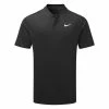 Nike Dry Victory Blade Golf Polo Shirt -Golf Shirts Sales Nike SS22 Dry Victory Blade Golf Polo Shirt Black White DH0838 010 SHNIK774 Front