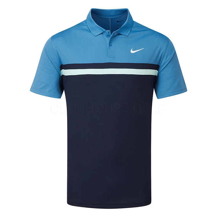 Nike Dry Victory Colourblock Golf Polo Shirt 3 Nike Dry Victory Colourblock Golf Polo Shirt
