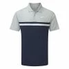 Nike Dry Victory Colourblock Golf Polo Shirt 2 Nike Dry Victory Colourblock Golf Polo Shirt -Golf Shirts Sales Nike SS22 Dry Victory Colourblock Golf Polo Shirt DH0845 077 M Smoke Grey Obsidian White Front