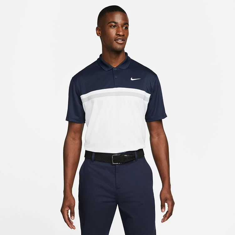 Nike Dry Victory Colourblock Golf Polo Shirt 6 Nike Dry Victory Colourblock Golf Polo Shirt - Image 4