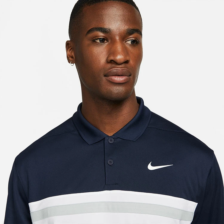 Nike Dry Victory Colourblock Golf Polo Shirt 7 Nike Dry Victory Colourblock Golf Polo Shirt - Image 5