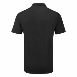 Nike Dry Victory Solid Golf Polo Shirt -Golf Shirts Sales Nike SS22 Dry Victory Solid Golf Polo Shirt DH0822 010 M Black White Back