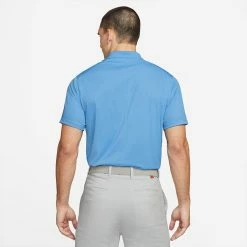 Nike Dry Victory Solid Golf Polo Shirt 13 Nike Dry Victory Solid Golf Polo Shirt -Golf Shirts Sales Nike SS22 Dry Victory Solid Golf Polo Shirt DH0822 412 M SHNIK780 University Blue White model 3
