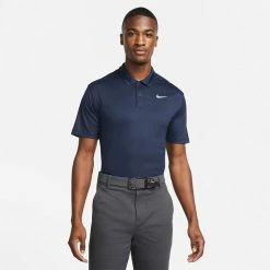 Nike Dry Victory Solid Golf Polo Shirt 11 Nike Dry Victory Solid Golf Polo Shirt -Golf Shirts Sales Nike SS22 Dry Victory Solid Golf Polo Shirt DH0822 451 M Obsidian White Model 1