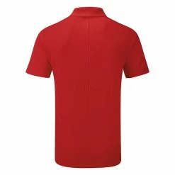 Nike Dry Victory Solid Golf Polo Shirt -Golf Shirts Sales Nike SS22 Dry Victory Solid Golf Polo Shirt DH0822 657 M University Red White back