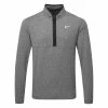 Nike Dry Victory Heather 1/2 Zip Golf Sweater 1 Nike Dry Victory Heather 1/2 Zip Golf Sweater -Golf Shirts Sales Nike SS22 Victory Heather 1 2 Zip Golf Sweater Black Black White DH1261 010 SWNIK247 M Front