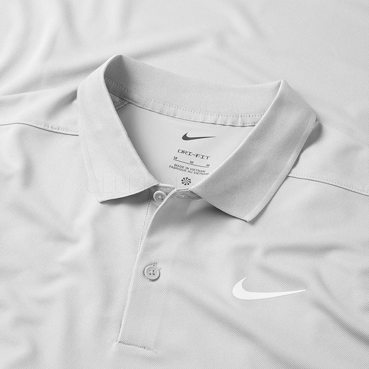 Nike Dry Victory Solid Long Sleeve Golf Polo Shirt 4 Nike Dry Victory Solid Long Sleeve Golf Polo Shirt - Image 2