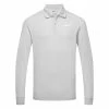 Nike Dry Victory Solid Long Sleeve Golf Polo Shirt 1 Nike Dry Victory Solid Long Sleeve Golf Polo Shirt -Golf Shirts Sales Nike Golf AW22 Dri Fit Victory Solid Long Sleeve Shirt DN2344 077 SHNIK818 Light Smoke Grey White Front