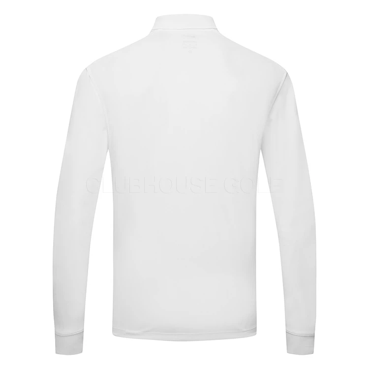Nike Dry Victory Solid Long Sleeve Golf Polo Shirt 5 Nike Dry Victory Solid Long Sleeve Golf Polo Shirt - Image 3