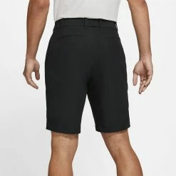 Nike Dry Hybrid Golf Shorts 12 Nike Dry Hybrid Golf Shorts -Golf Shirts Sales Nike SS21 Dry Hybrid Short CU9740 010 Code TSNIK066 Black Front Model 2