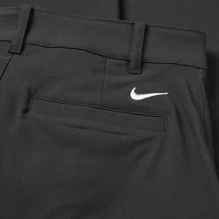 Nike Dry Victory Golf Pants 7 Nike Dry Victory Golf Pants -Golf Shirts Sales Nike SS23 Dri Fit Victory Golf Trousers Black White DN2397 010 TRNIK160 30 W 32 Leg Detail