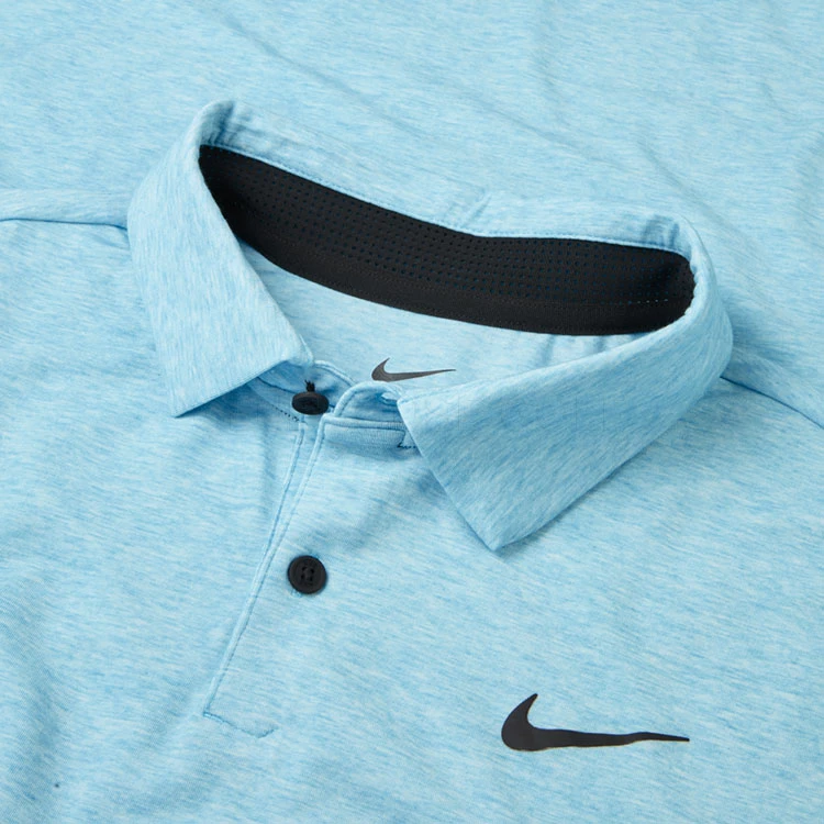 Nike Dry Tour Heather Golf Polo Shirt - Image 2