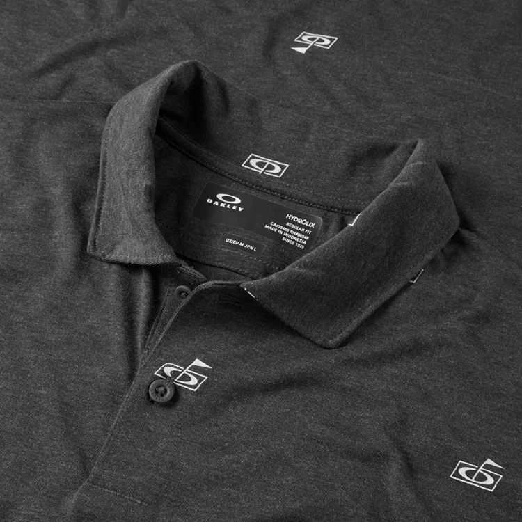 Oakley RC Micro Shade Print Golf Polo Shirt 4 Oakley RC Micro Shade Print Golf Polo Shirt - Image 2