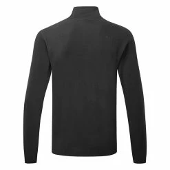 Oakley Maple Ridge 1/2 Zip Fleece Golf Pullover 7 Oakley Maple Ridge 1/2 Zip Fleece Golf Pullover -Golf Shirts Sales Oakley SS22 Maple Ridge 1 2 Zip Fleece Sweater FOA403801 02E Code SWOAK093 M Blackout Back