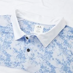 Oakley Sand Block Golf Polo Shirt 6 Oakley Sand Block Golf Polo Shirt -Golf Shirts Sales Oakley Sand Block Golf Polo Shirt Stonewash Blue FOA404354 6EK SHOAK337 Detail