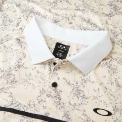Oakley Sand Camo Golf Polo Shirt 6 Oakley Sand Camo Golf Polo Shirt -Golf Shirts Sales Oakley Sand Camo Golf Polo Shirt Arctic White FOA404355 10R SHOAK334 Detail