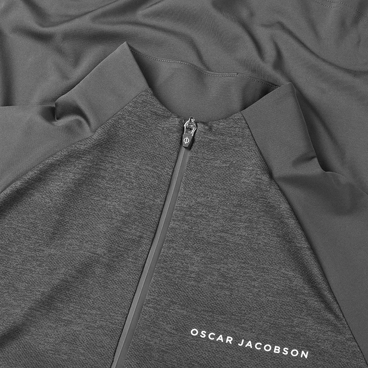 Oscarjacobson Oscar Jacobson Lexington 1/4 Zip Golf Sweater 4 Oscarjacobson Oscar Jacobson Lexington 1/4 Zip Golf Sweater - Image 2