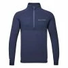 Oscarjacobson Oscar Jacobson Lexington 1/4 Zip Golf Sweater 1 Oscarjacobson Oscar Jacobson Lexington 1/4 Zip Golf Sweater -Golf Shirts Sales Oscar Jacobson AW22 Lexington Midlayer OJTOP0099 SWOSC204 S Navy Front