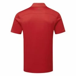 Oscarjacobson Oscar Jacobson Chap II Tour Golf Polo Shirt 7 Oscarjacobson Oscar Jacobson Chap II Tour Golf Polo Shirt -Golf Shirts Sales Oscar Jacobson SS22 Chap Tour Polo Shirt OJTS0041 Code SHOSC193 M Jewel Red Navy Back