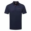 Oscarjacobson Oscar Jacobson Chap II Tour Golf Polo Shirt -Golf Shirts Sales Oscar Jacobson SS22 Chap Tour Polo Shirt OJTS0041 Code SHOSC194 M Navy Jewel Red Front