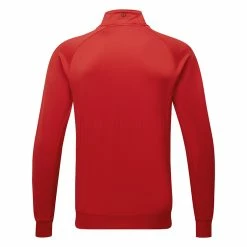 Oscarjacobson Oscar Jacobson Trent Tour 1/2 Zip Golf Sweater 7 Oscarjacobson Oscar Jacobson Trent Tour 1/2 Zip Golf Sweater -Golf Shirts Sales Oscar Jacobson SS22 Trent Tour Mid Layer OJTOP0021 Code SWOSC198 M Jewel Red Back