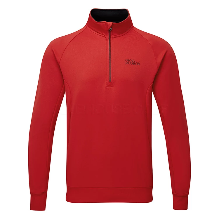 Oscarjacobson Oscar Jacobson Trent Tour 1/2 Zip Golf Sweater 3 Oscarjacobson Oscar Jacobson Trent Tour 1/2 Zip Golf Sweater