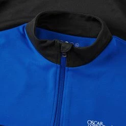 Oscarjacobson Oscar Jacobson Wainwright Lined 1/4 Zip Golf Sweater 6 Oscarjacobson Oscar Jacobson Wainwright Lined 1/4 Zip Golf Sweater -Golf Shirts Sales Oscar Jacobson AW21 Wainwright 1 4 Zip Lined Sweater OJKNT0010 Code SWOSC189 M Black Detail