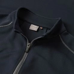 Ping Ramsey 1/2 Zip Golf Vest 6 Ping Ramsey 1/2 Zip Golf Vest -Golf Shirts Sales PING SS20 Ramsey 1 4 Zip Vest P03357 N125 Code SSPIN026 M Navy detail